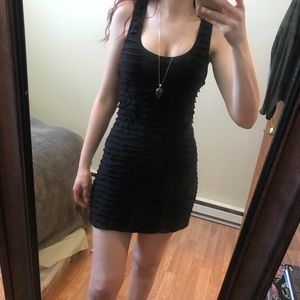 Bodycon ruffle dress